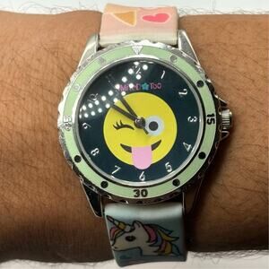 Pink Emoji Limited Too Watch